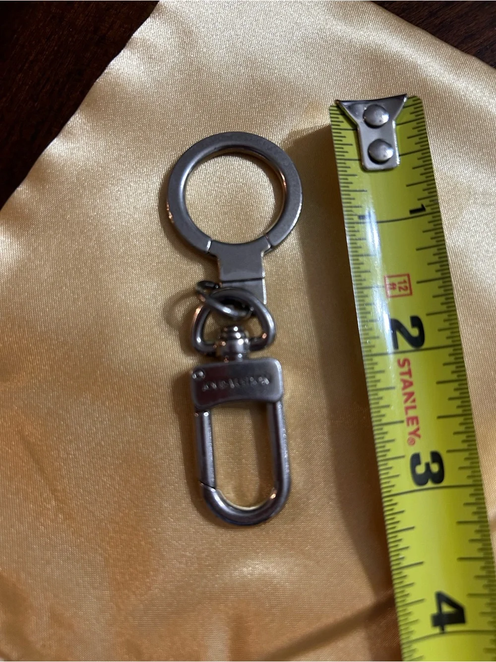 Louis Vuitton Porte Cles Initial LV Keychain / Pochette Extender